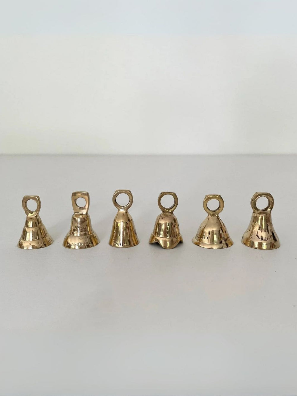 Fort & Field 1 1/2" Brass Flared And Tulip Bells w/ Metal Striker | Twentyseven Toronto