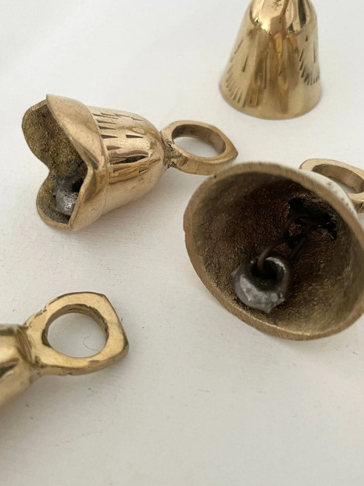 Fort & Field 1 1/2" Brass Flared And Tulip Bells w/ Metal Striker | Twentyseven Toronto