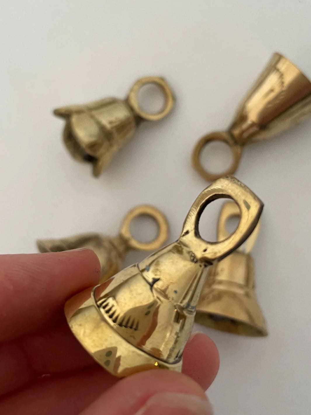 Fort & Field 1 1/2" Brass Flared And Tulip Bells w/ Metal Striker | Twentyseven Toronto