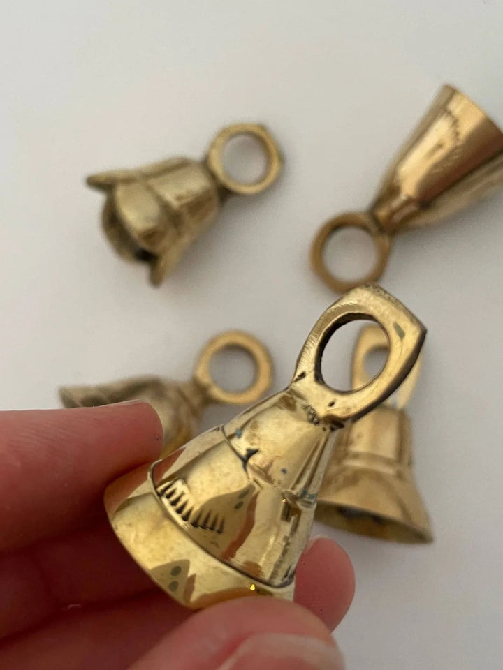 Fort & Field 1 1/2" Brass Flared And Tulip Bells w/ Metal Striker | Twentyseven Toronto