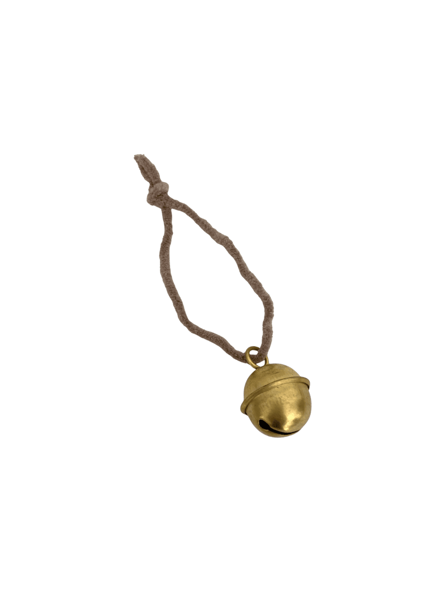 Fort & Field 1 1/4" Brass Sleigh Bell Christmas Ornament Jute Twine | Twentyseven Toronto