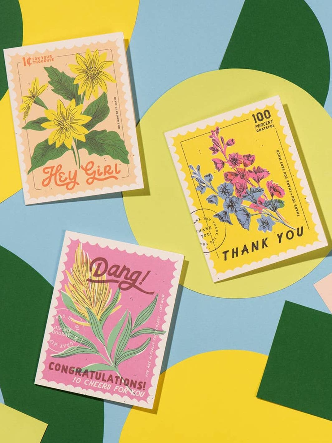 Red Cap Cards 100 Percent Thank You Greeting Card | Twentyseven Toronto