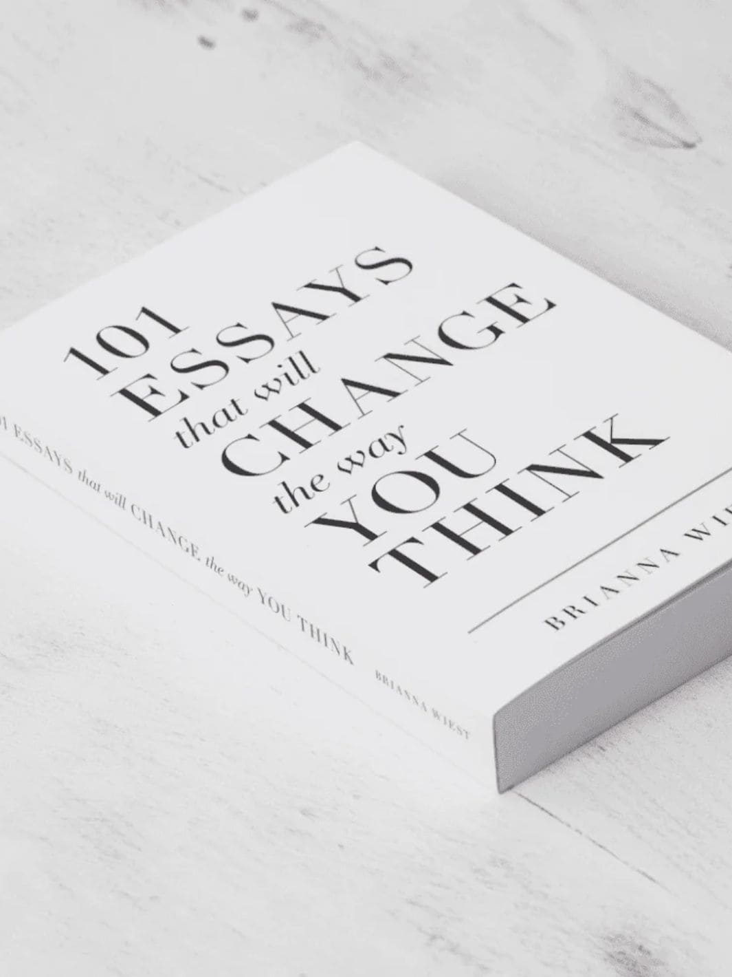 101 Essays to Change the Way You Think by Brianna Wiest | Twentyseven Toronto