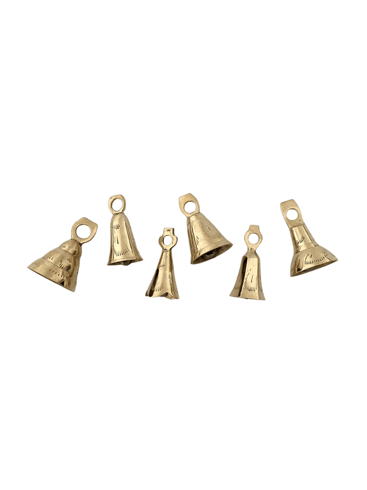 Fort & Field 2 1/2" Brass Flared And Tulip Bells w/ Metal Striker | Twentyseven Toronto