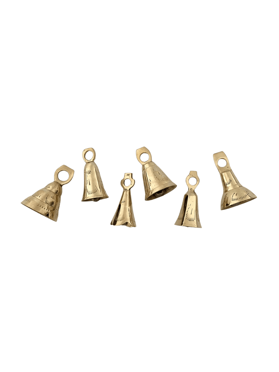 Fort & Field 2 1/2" Brass Flared And Tulip Bells w/ Metal Striker | Twentyseven Toronto