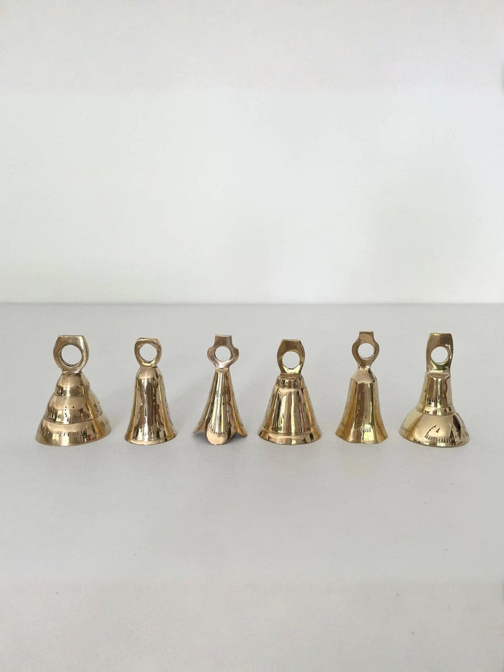 Fort & Field 2 1/2" Brass Flared And Tulip Bells w/ Metal Striker | Twentyseven Toronto