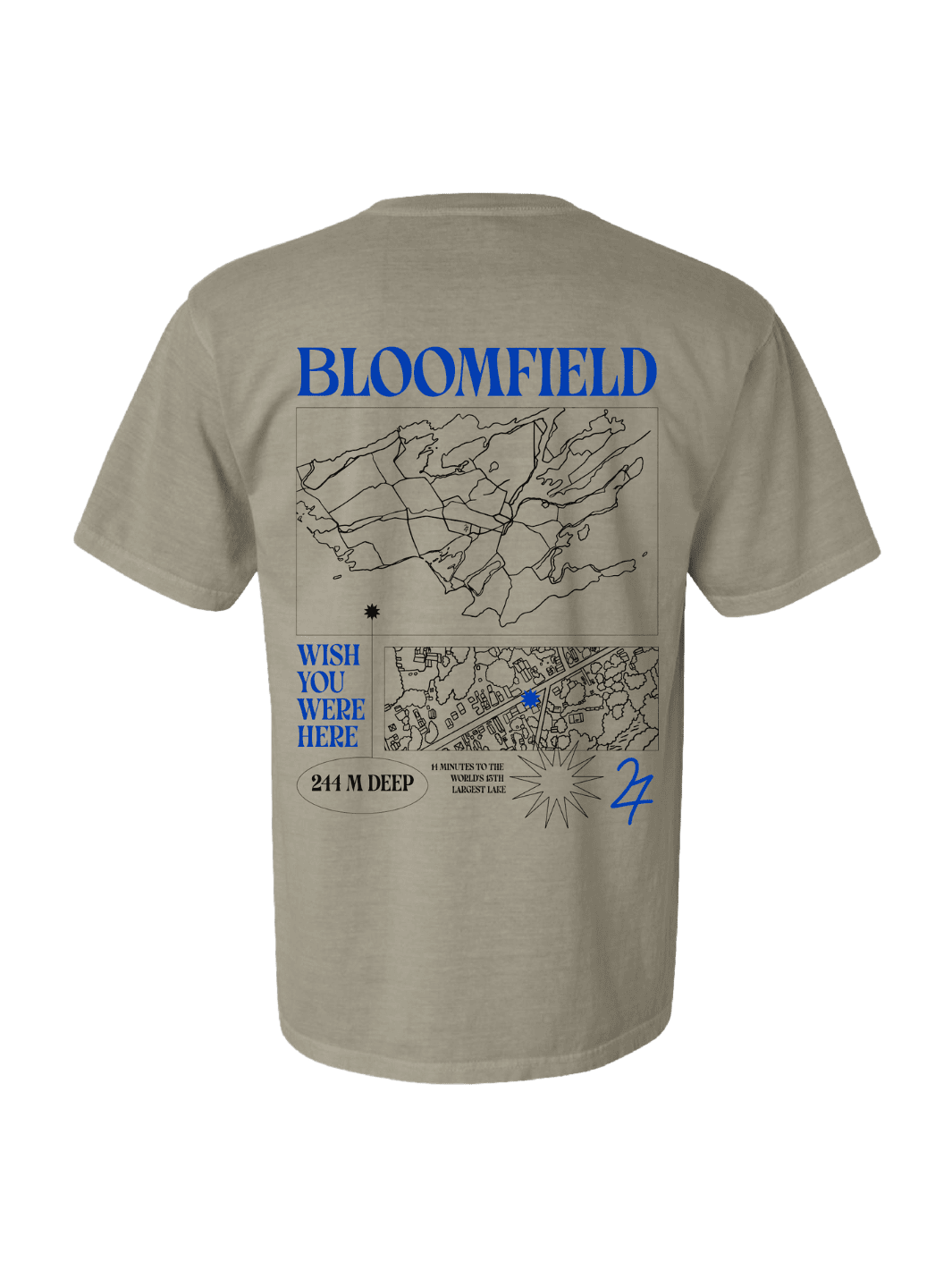 27 Bloomfield T-Shirt in Sandstone | Twentyseven Toronto