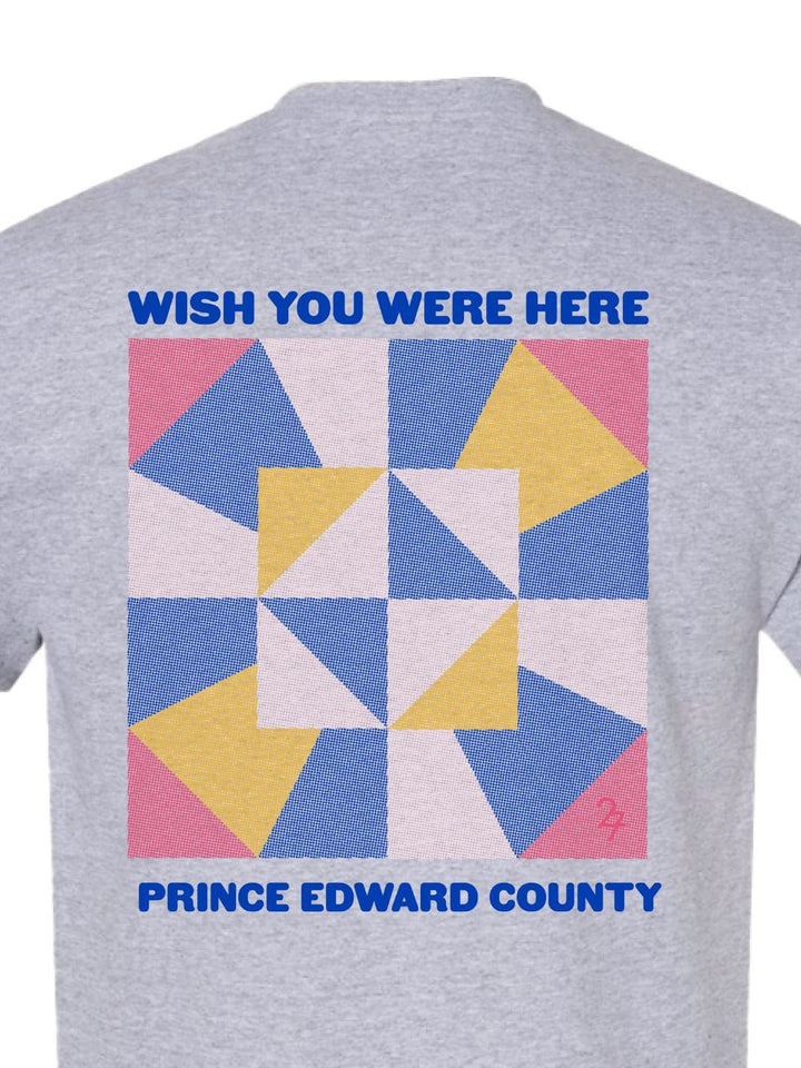 27 Wish You Were Here T-Shirt in Sports Grey | Twentyseven Toronto