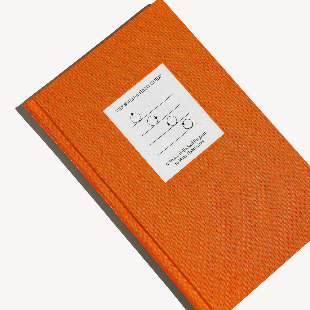 Twentyseven Toronto - Therapy Notebooks The Build-a-Habit Guide - A Research Backed Program to Make Habits Stick