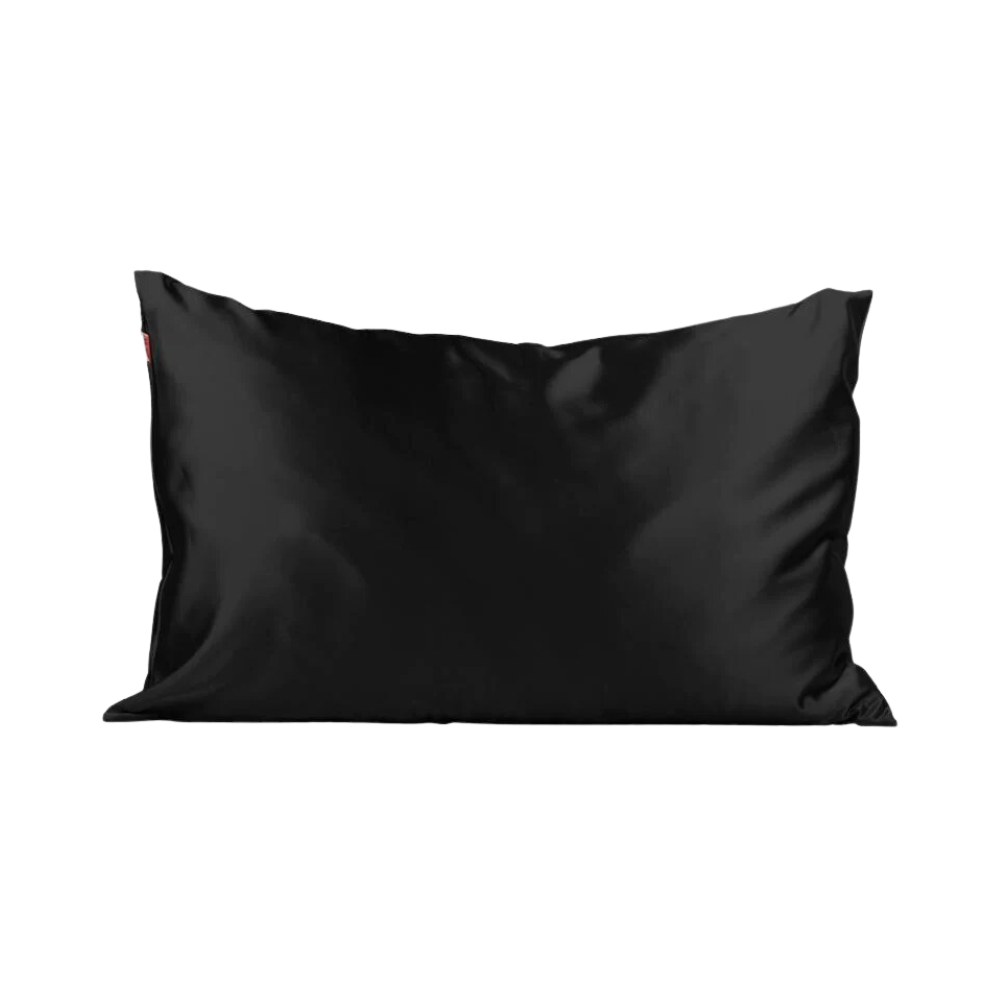 Twentyseven Toronto - Kitsch Satin Black Pillowcase