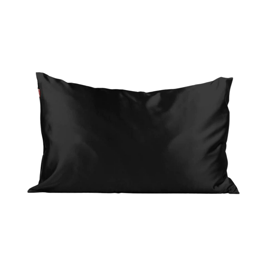 Twentyseven Toronto - Kitsch Satin Black Pillowcase