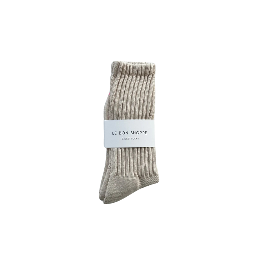 Twentyseven Toronto - Le Bon Shoppe Ballet Socks - Oatmeal