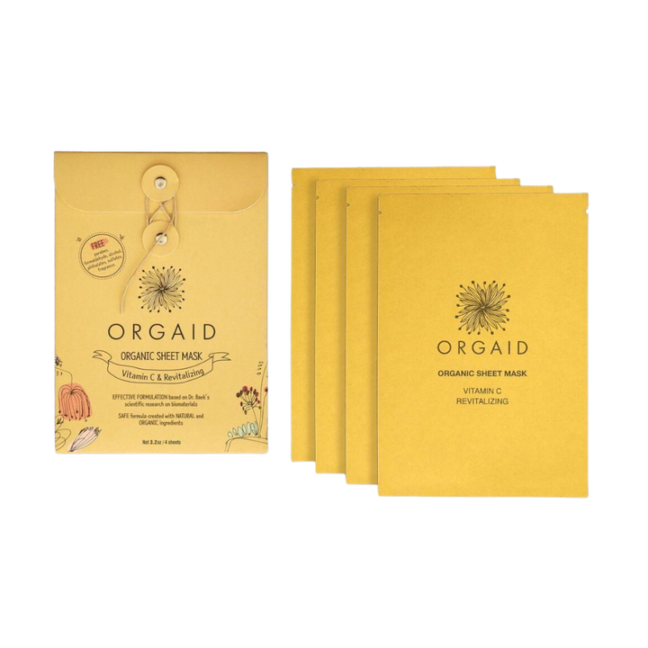Twentyseven Toronto - ORGAID Vitamin C & Revitalizing Organic Sheet Mask (4-Pack)
