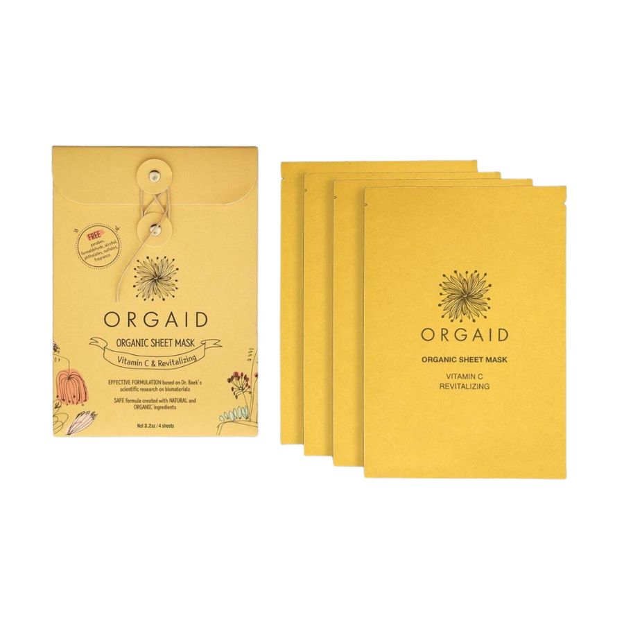 Twentyseven Toronto - ORGAID Vitamin C & Revitalizing Organic Sheet Mask (4-Pack)