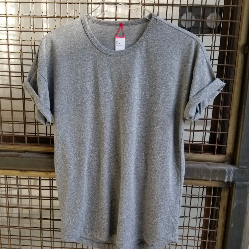 Twentyseven Toronto - Le Bon Shoppe Her T-Shirt - Heather Grey
