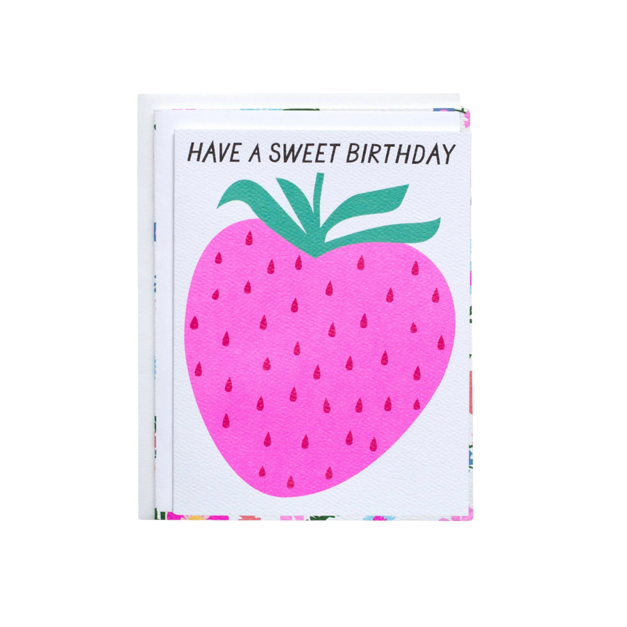 Twentyseven Toronto - Banquet Workshop Strawberry Sweet Birthday Card