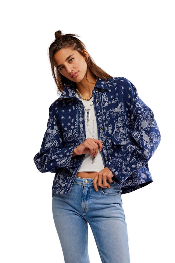 Bandana Jacquard Shirt