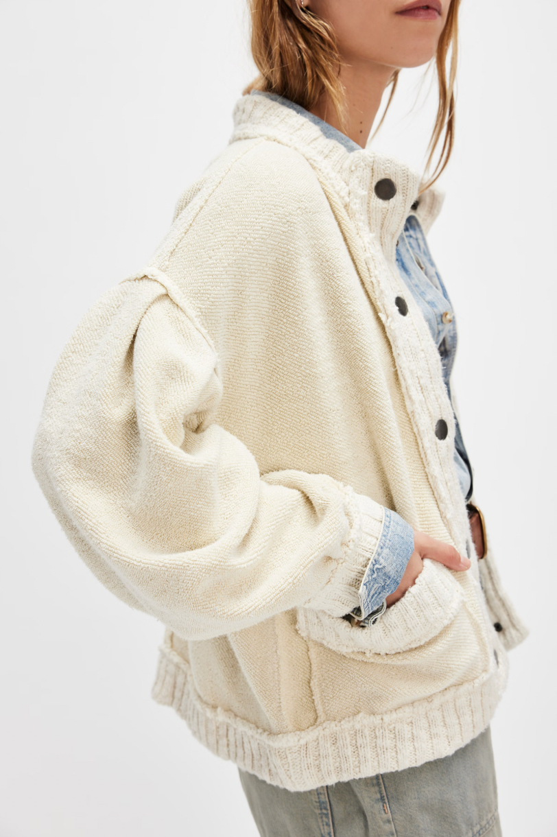 Cozy In This Cardi- Tea
