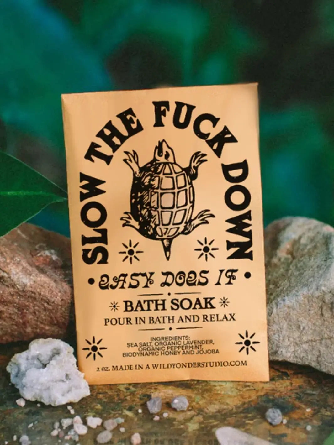Slow the F&CK Down Bath Soak or Body Scrub