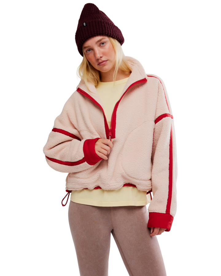 Mountain High 1/2 Zip Fleece - Ballet Slipper