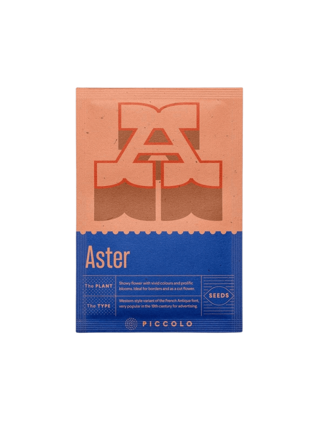 Piccolo Seeds A - Aster Seed Pack | Twentyseven Toronto