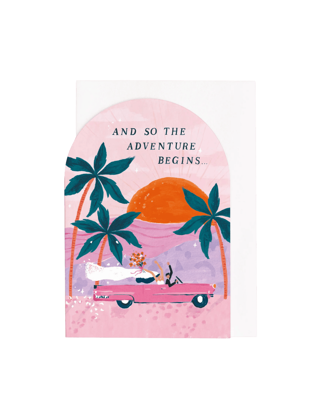 Sister Paper Co. Adventures Wedding Card | Bride & Groom Card | Wedding Cards | Twentyseven Toronto