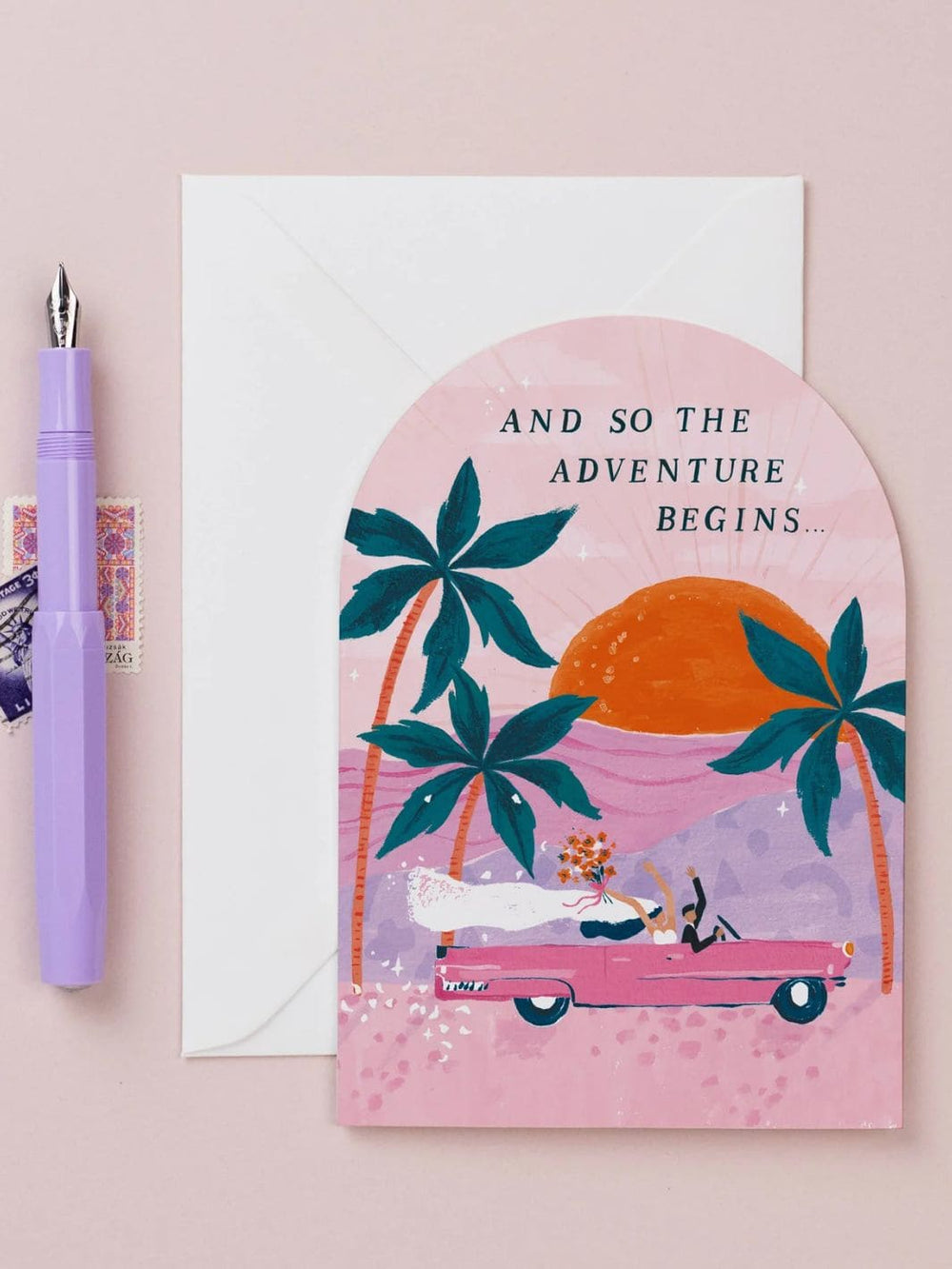 Sister Paper Co. Adventures Wedding Card | Bride & Groom Card | Wedding Cards | Twentyseven Toronto