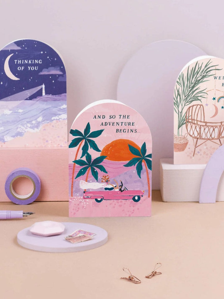 Sister Paper Co. Adventures Wedding Card | Bride & Groom Card | Wedding Cards | Twentyseven Toronto