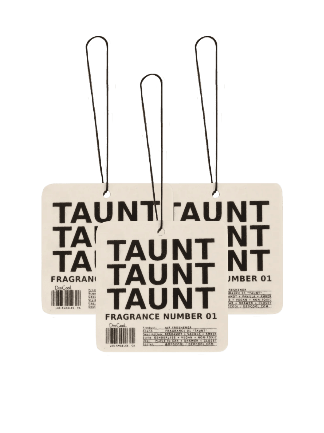 Dedcool Air Freshener Trio | Twentyseven Toronto