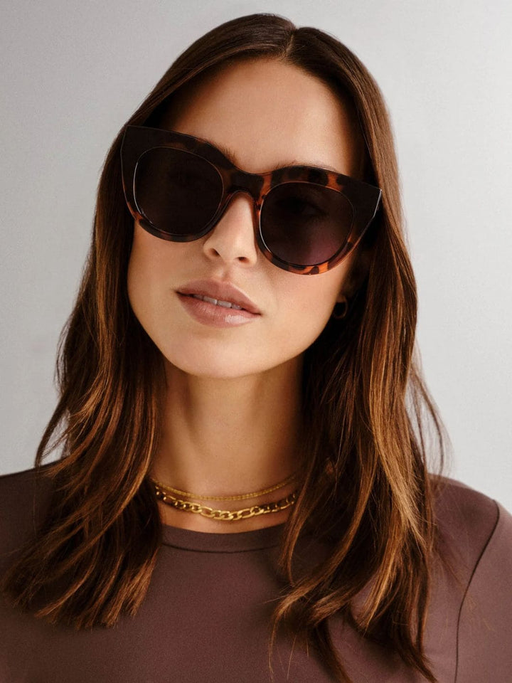 Le Specs Air Heart Sunglasses in Tort | Twenyseven Toronto