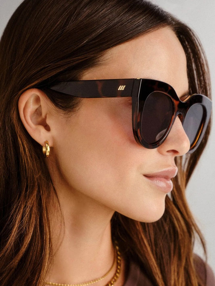 Le Specs Air Heart Sunglasses in Tort | Twenyseven Toronto