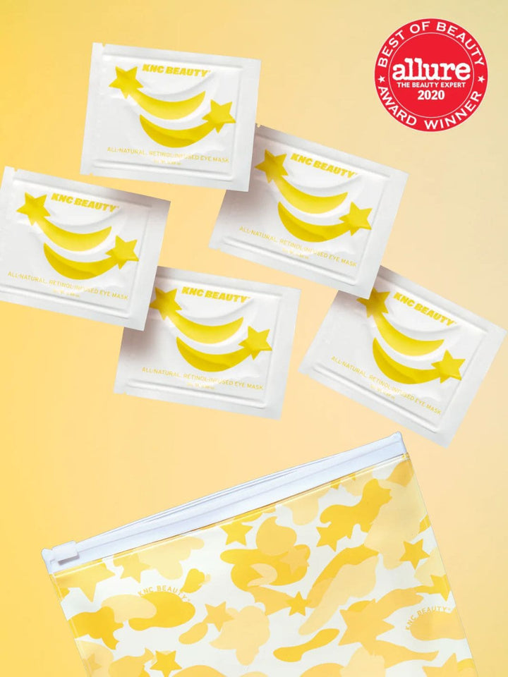 KNC Beauty All Natural Retinol Infused Star Eye Mask (5 Pack) 0.28 oz | Twentyseven Toronto