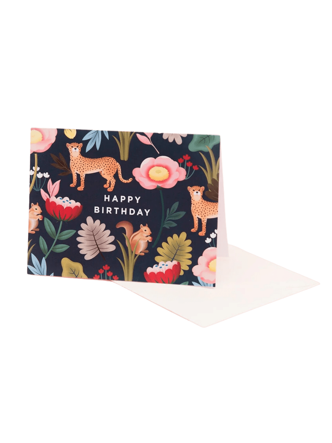 Clap Clap Design Animal Kingdom Birthday Card- Navy | Twentyseven Toronto