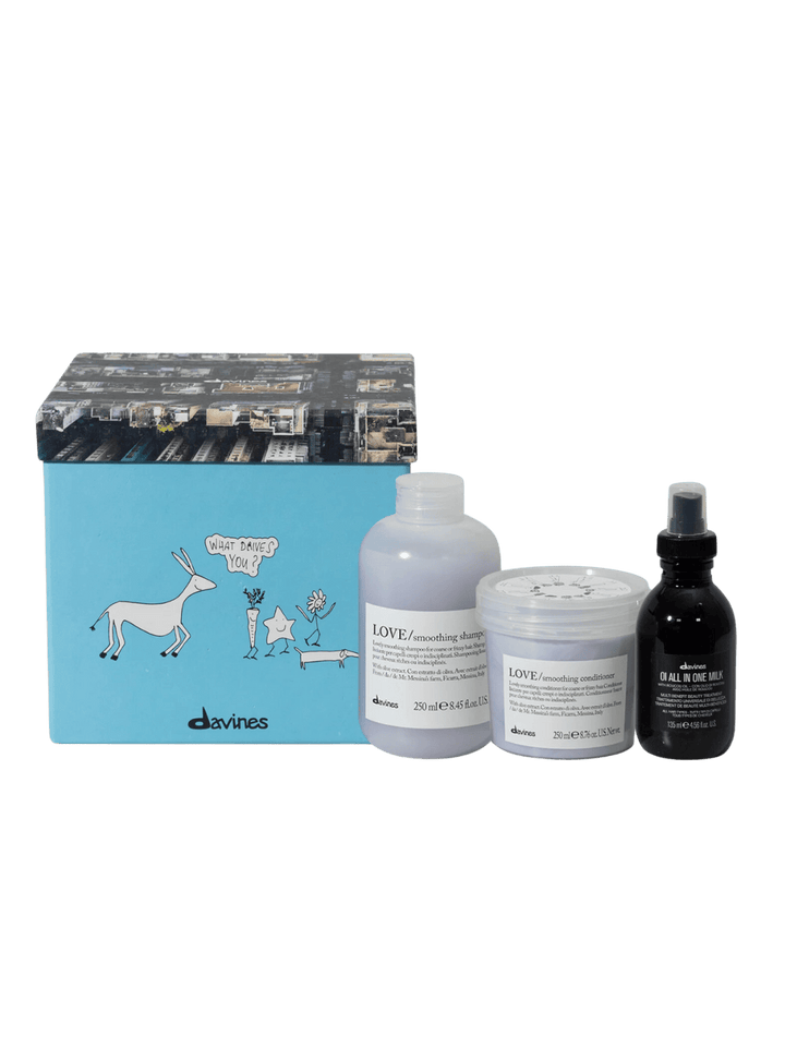 Davines Anti-Frizz LOVE Smoothing + OI Holiday Set | Twentyseven Toronto