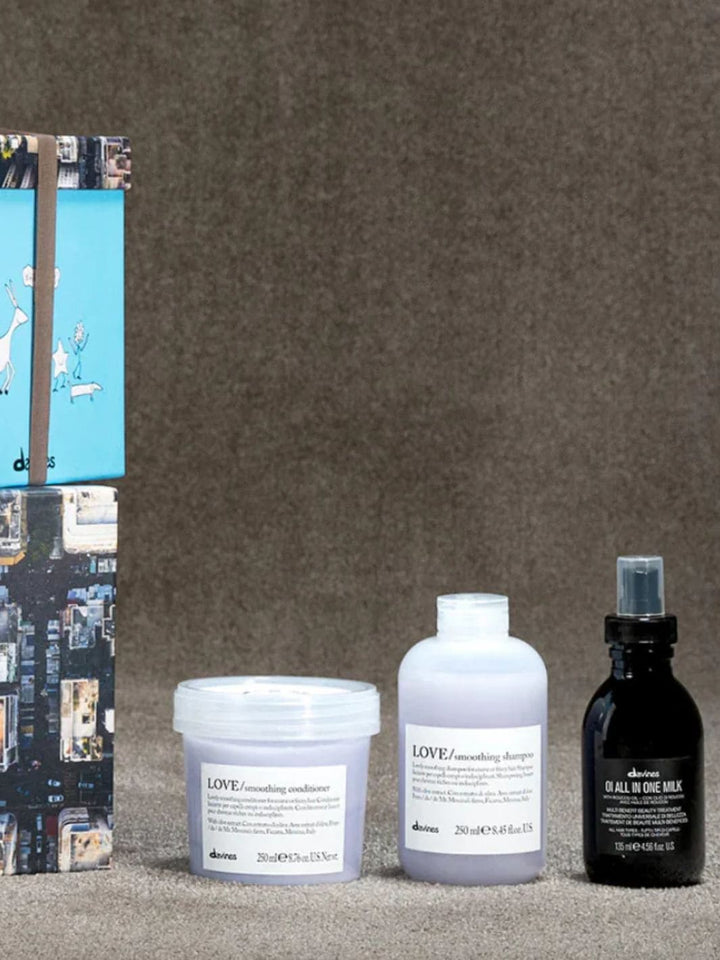 Davines Anti-Frizz LOVE Smoothing + OI Holiday Set | Twentyseven Toronto