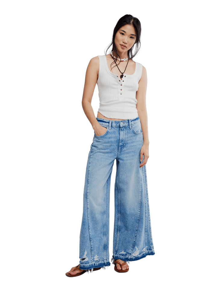 Free People Apollo Wide Leg in Streamline | Twentyseven Toronto