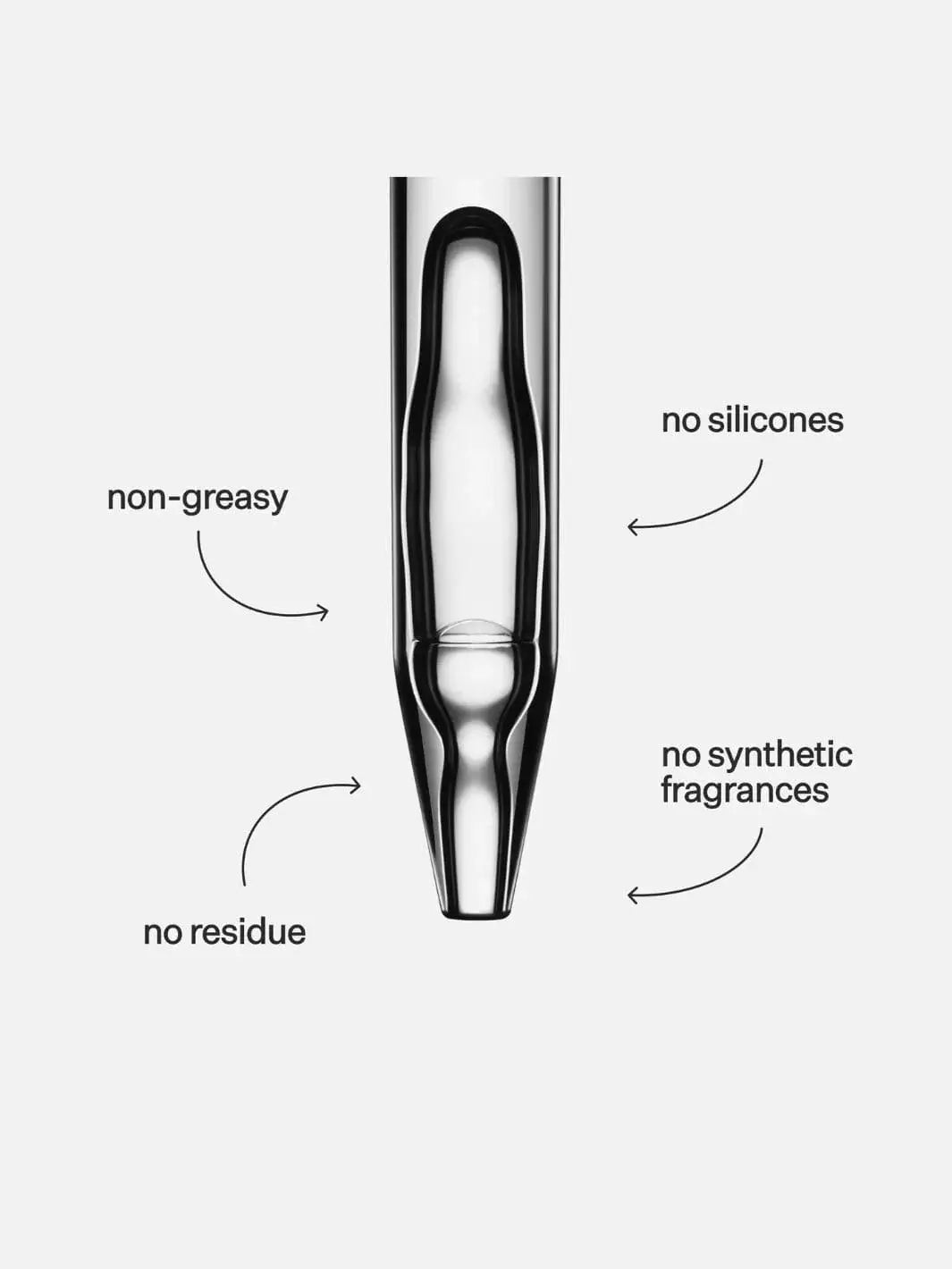 Act+Acre Apple Stem Cell Scalp Serum dropper with text highlighting features on a white background | Twentyseven Toronto