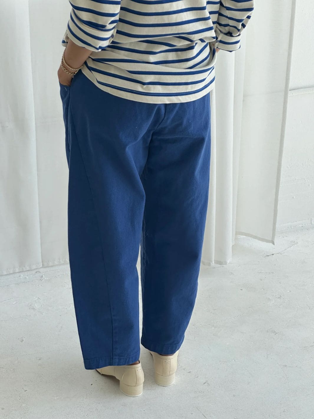 Le Bon Shoppe Arc Pants in Azure | Twentyseven Toronto