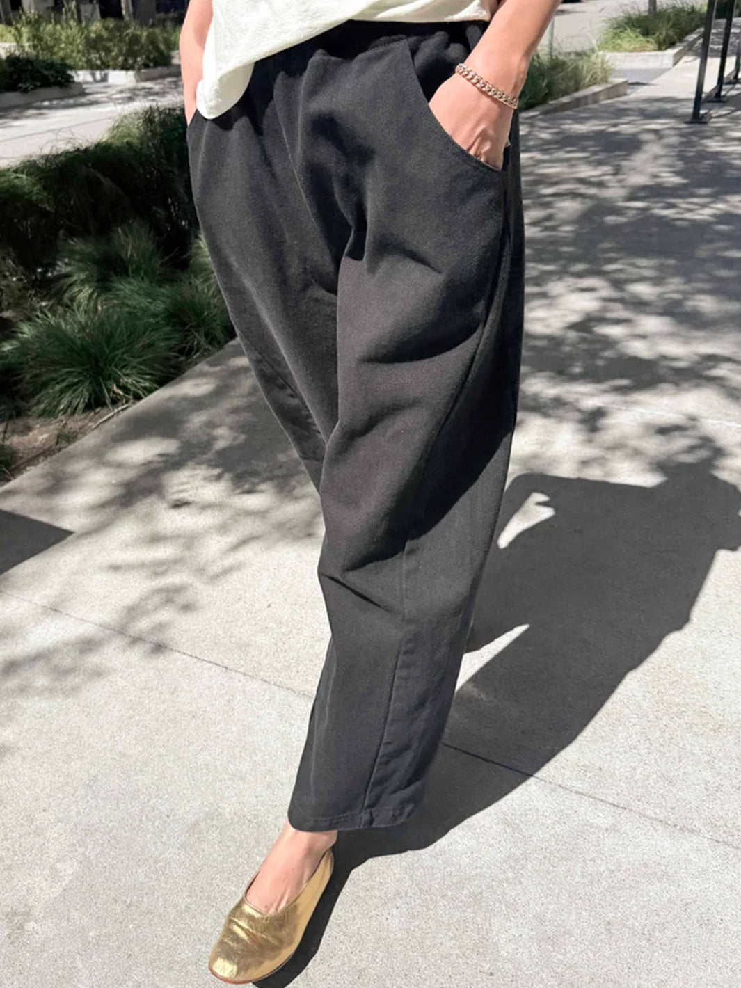 Arc Pants - Black Canvas