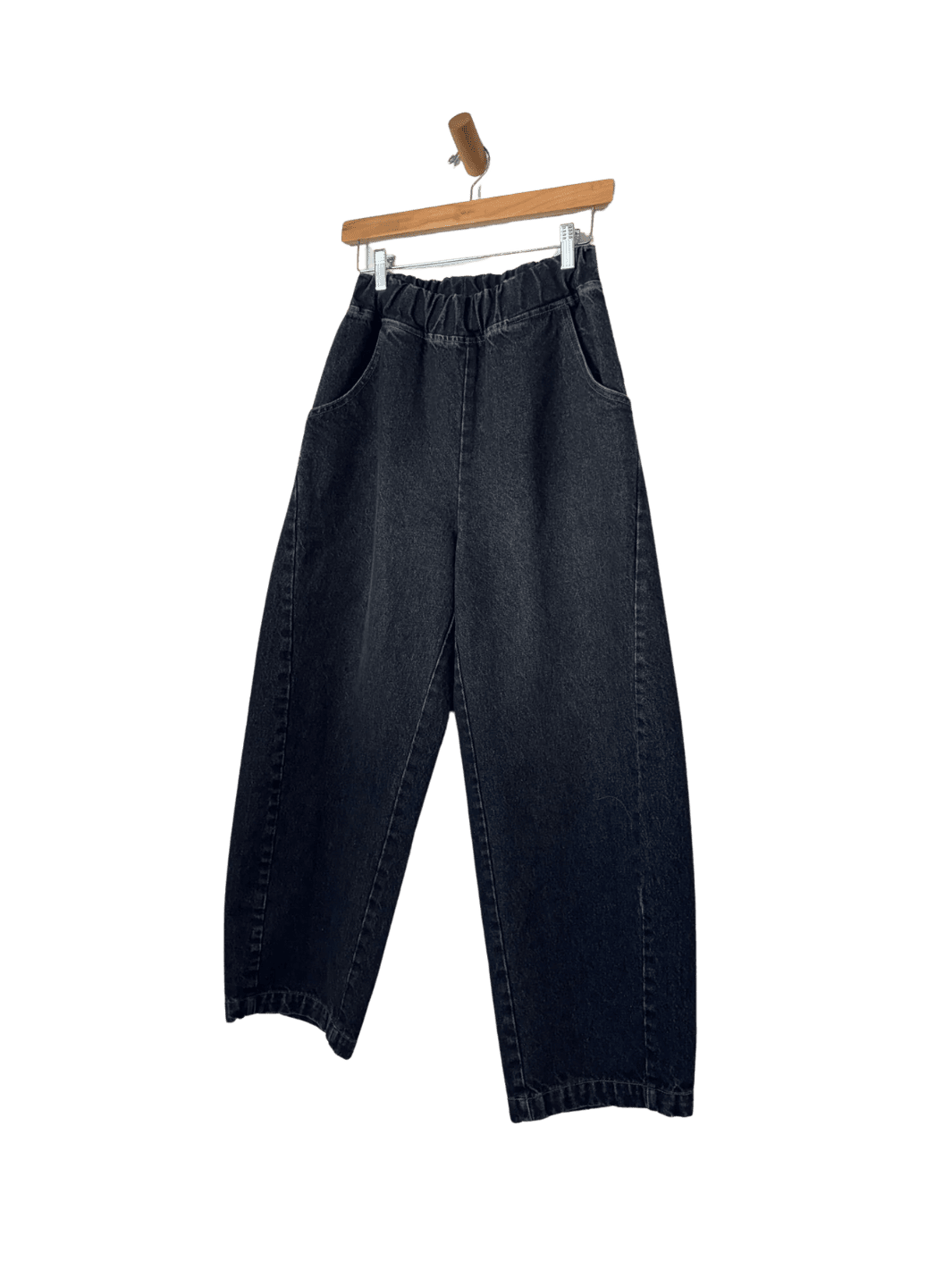 Le Bon Shoppe Arc Pants in Black Denim | Twentyseven Toronto