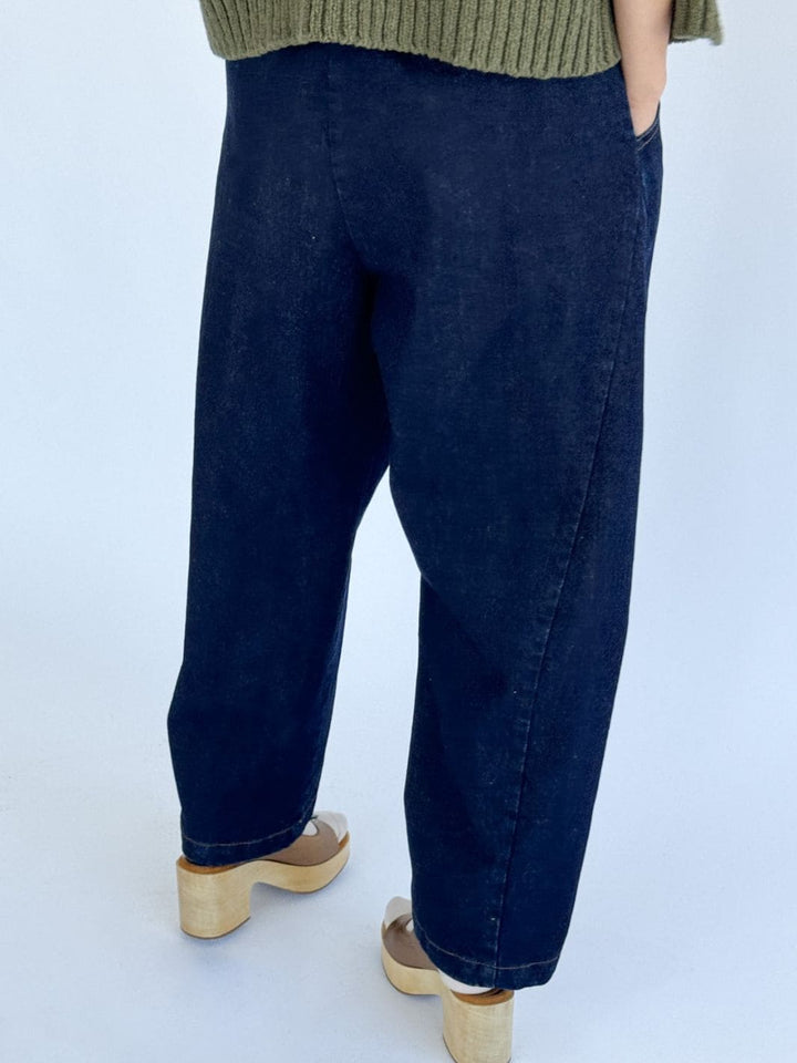 Le Bon Shoppe Arc Pants in Blue Denim | Twentyseven Toronto