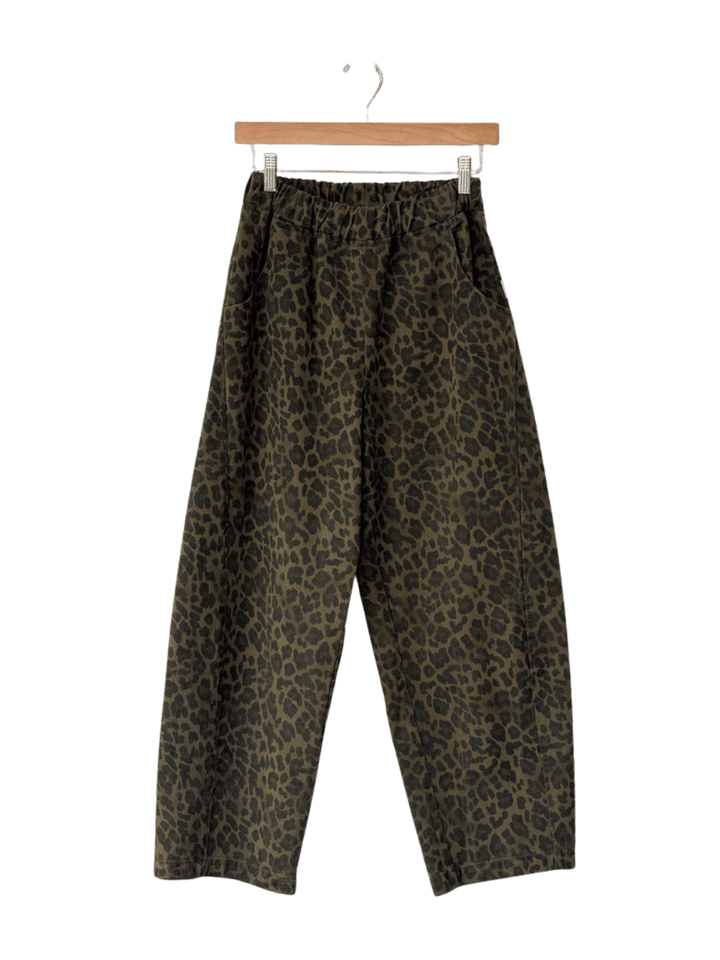 Le Bon Shoppe Arc Pants in Fern Leopard | Twentyseven Toronto