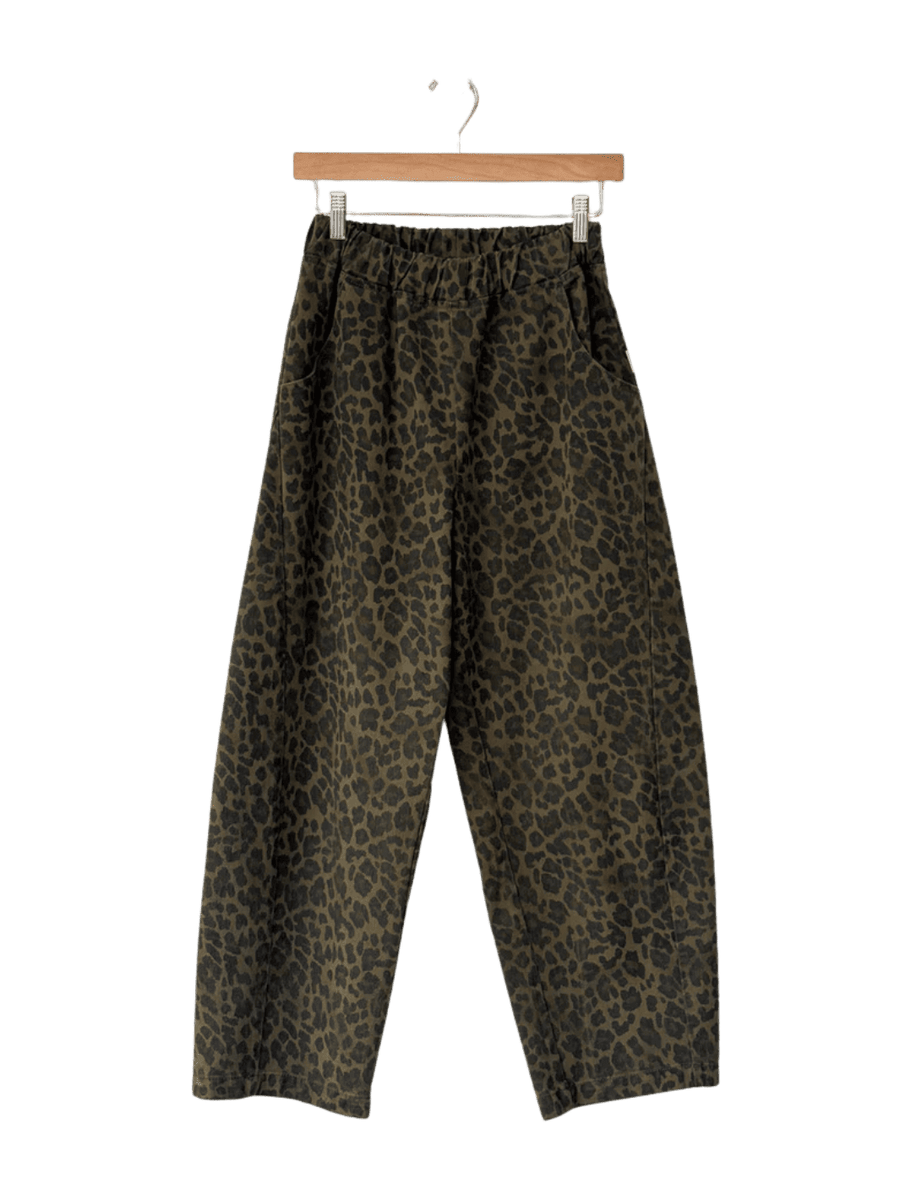 Le Bon Shoppe Arc Pants in Fern Leopard | Twentyseven Toronto
