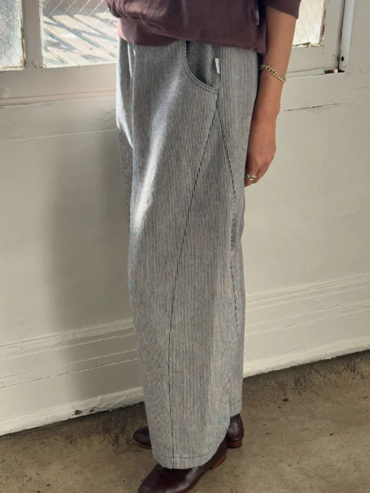 Le Bon Shoppe Arc Pants in Navy Stripe | Twentyseven Toronto