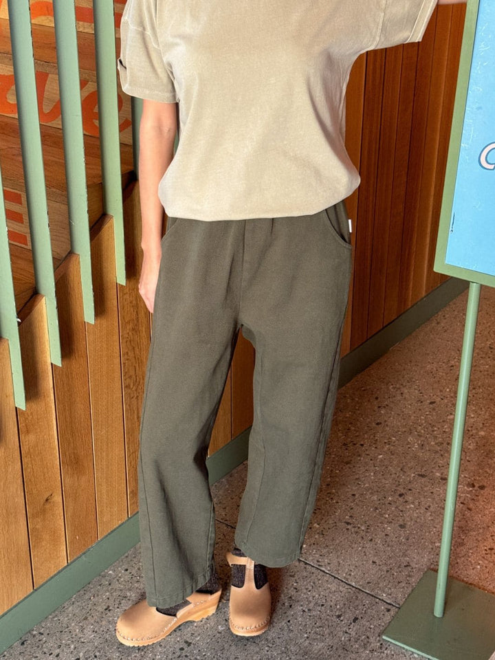 Le Bon Shoppe Arc Pants in Olive | Twentyseven Toronto