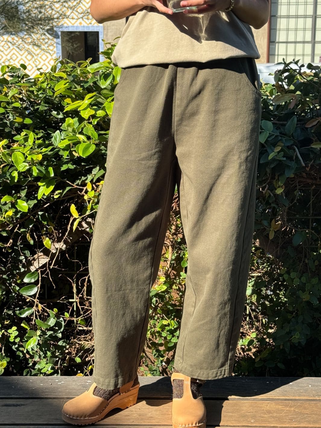 Le Bon Shoppe Arc Pants in Olive | Twentyseven Toronto