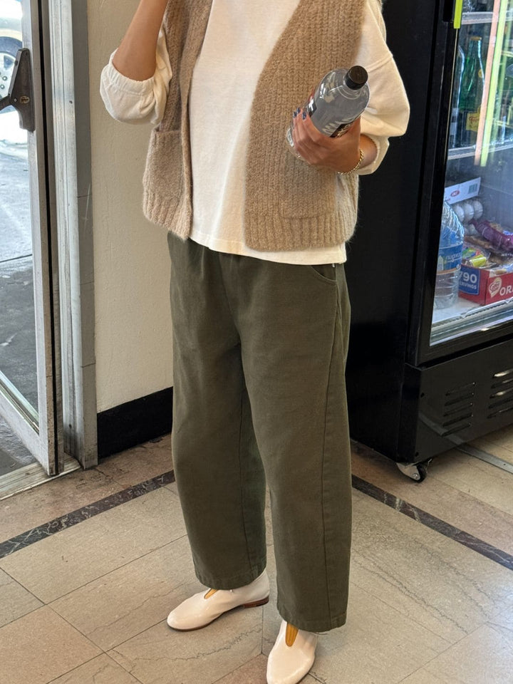 Le Bon Shoppe Arc Pants in Olive | Twentyseven Toronto