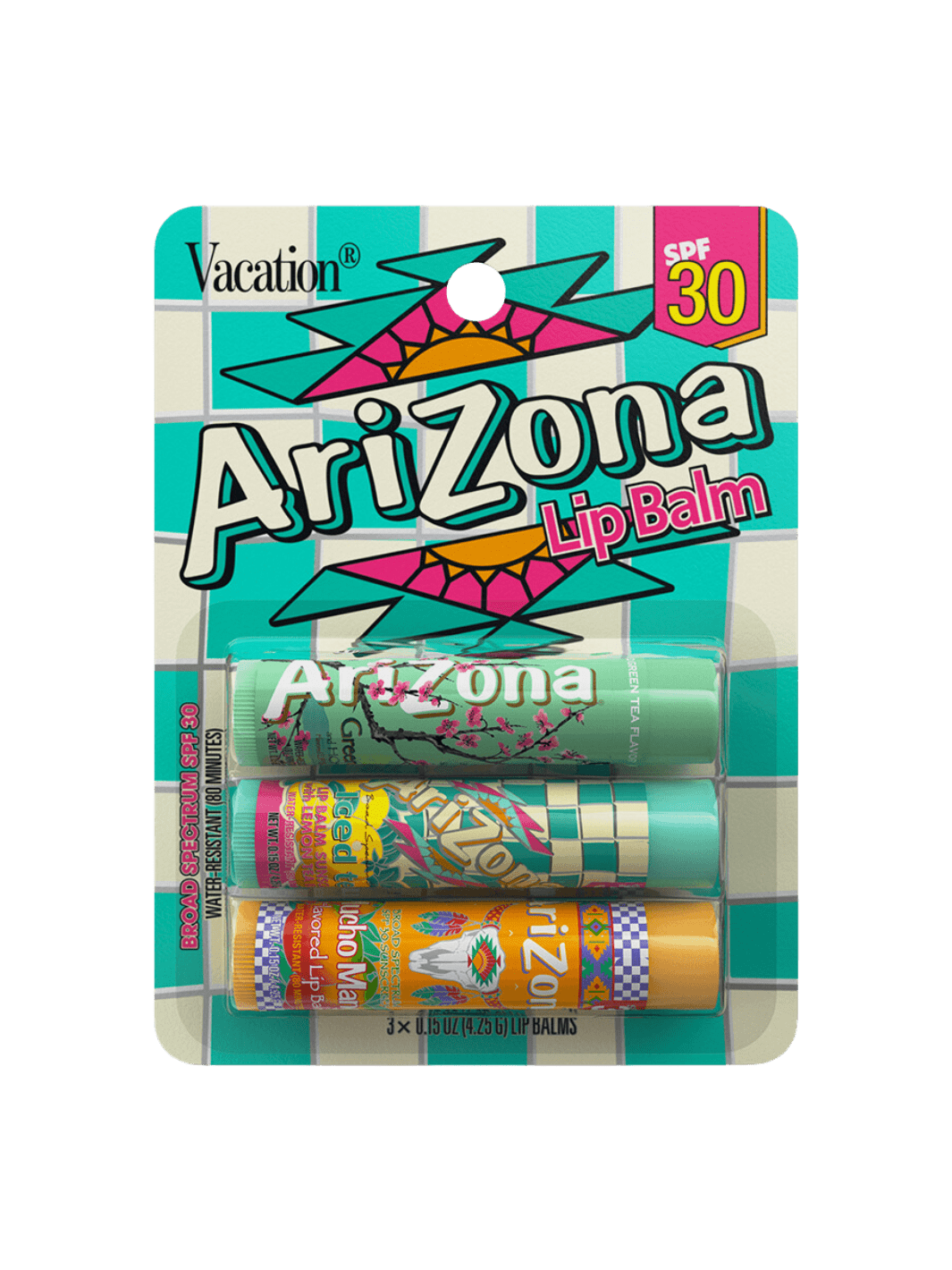 Vacation Inc AriZona® Lip Balms | Twentyseven Toronto