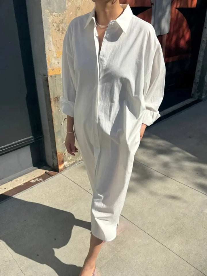 Artist Long Shirt - White