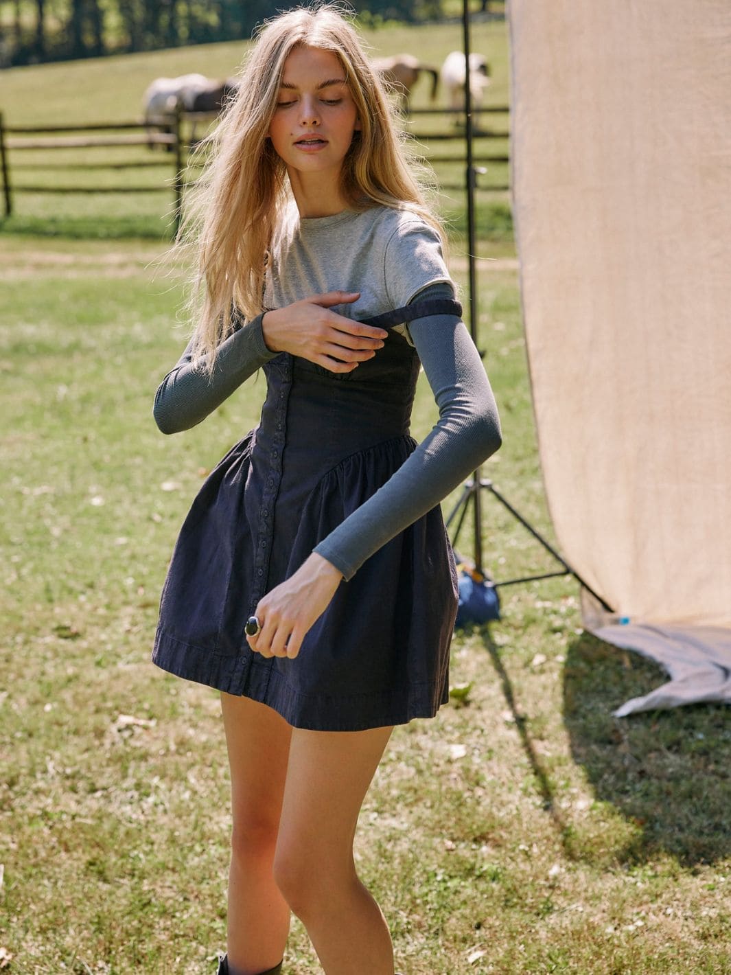 free people astrid oxford mini dress The color of the season! Our Free People Astrid Oxford Mini is a customer favorite! Tap to shop on Instagram + Shop in stores & online at pantsstore.com #fashioninspo #outfitinspo #shoponline #75yearsofpants #